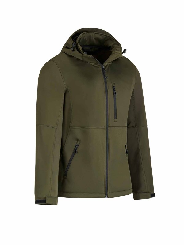 Bjornson Zomerjas Softshell Heren Olijfgroen - Winddicht - Ademend - Olaf