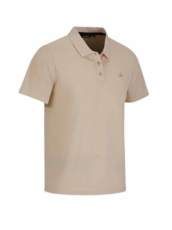 Polo Shirt Heren - Katoen - Zand - Roger