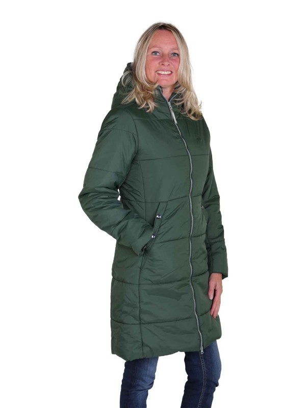 Winterjas dames groen - Bjornson.nl - €69,95