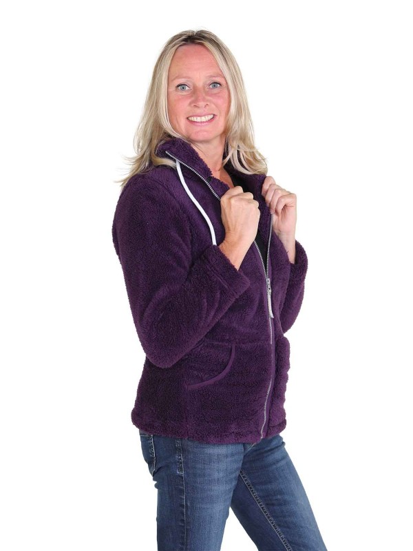 Paars fleece vest deals