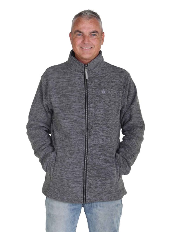 Fleece Vest Heren 4 seizoenen Grijs S 6XL MARTIN