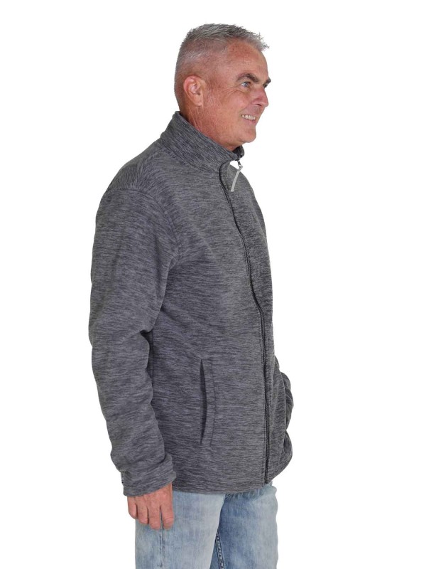 BJØRNSON Fleece Vest Heren 4 seizoenen Grijs - S-6XL - MARTIN