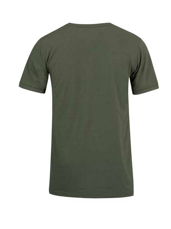 Olijfgroen t shirt hotsell