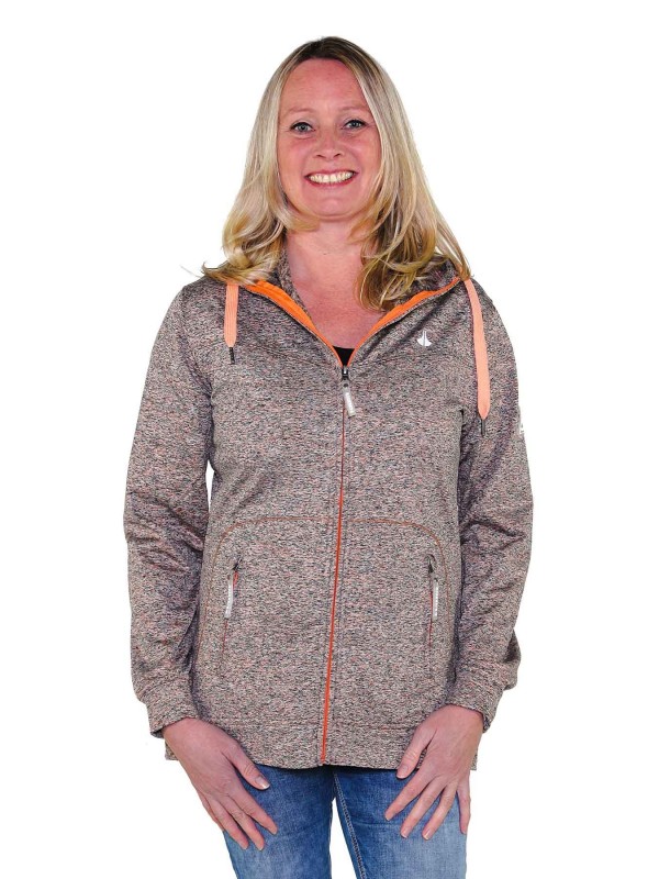 stoom Netelig uitbreiden Capuchon vest bruin dames kopen? - Bjornson.nl - €39,95