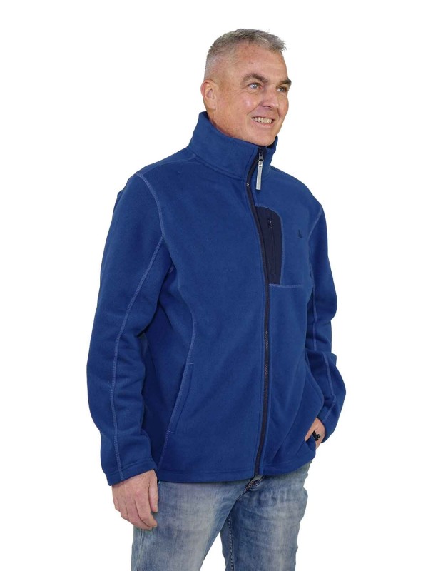 Fluisteren hoe vaak Opknappen Fleece vest heren blauw kopen? - Bjornson.nl - €29,95