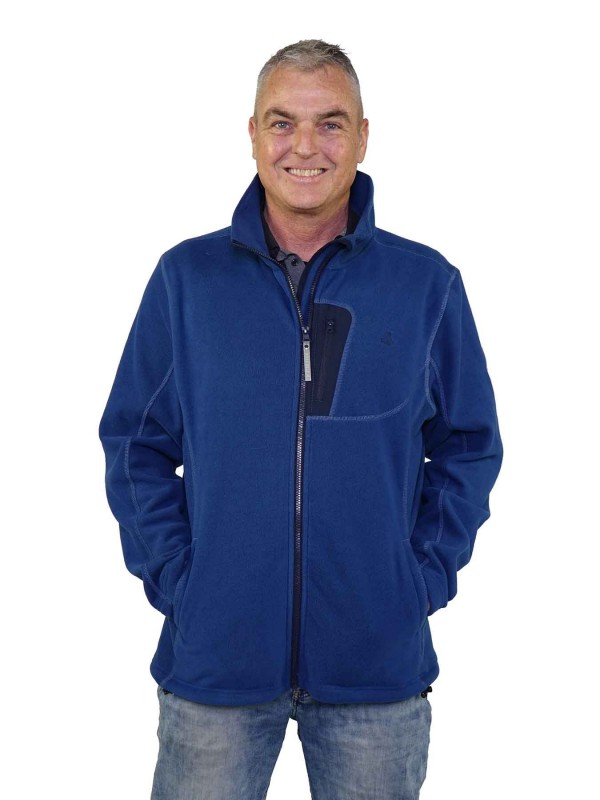 Fleece vesten heren sales