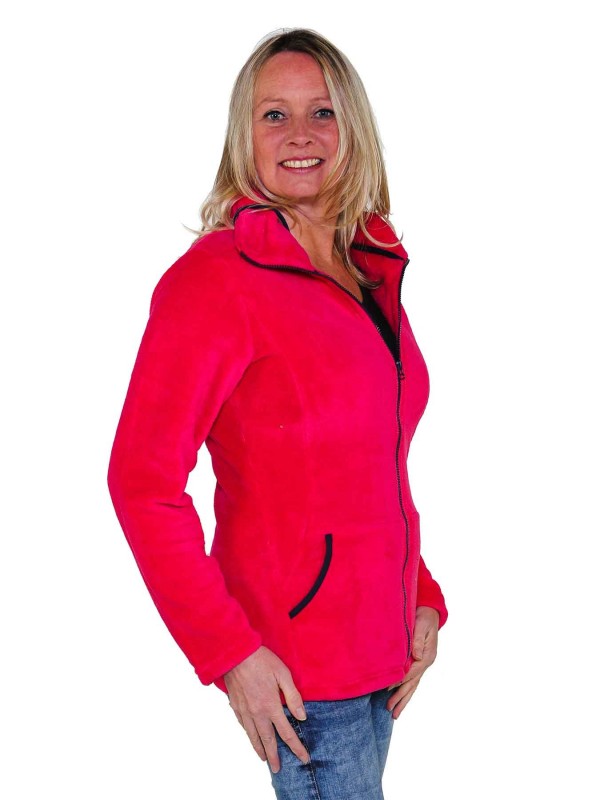 Warme fleece vesten dames online