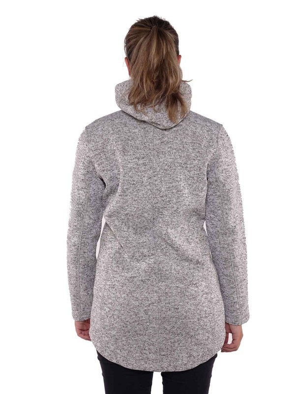 Lang fleece vest 2025 dames