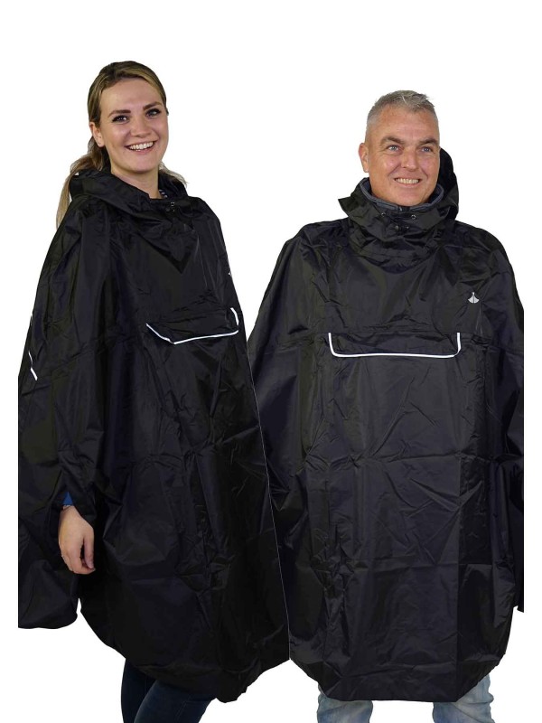 item Patch Oordeel Regenponcho zwart kopen? - Bjornson.nl - €24,95