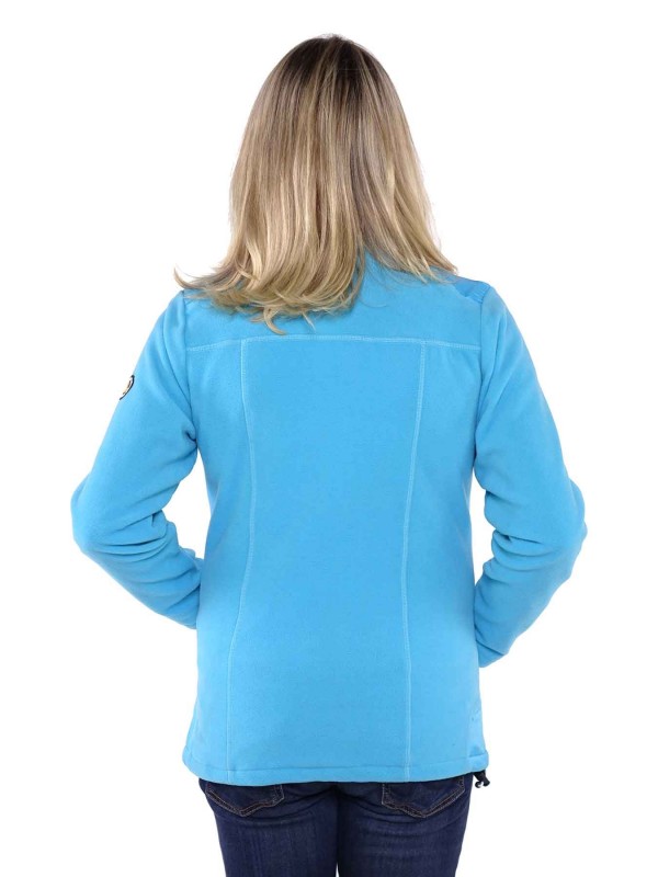 Bjornson Fleece Vest Winddicht Dames Blauw - Amber