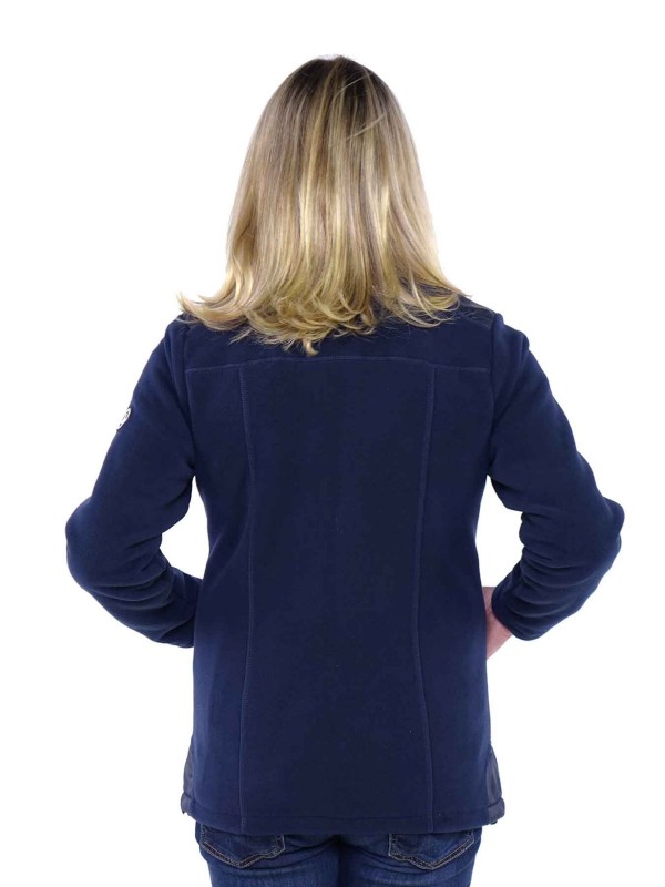 Bjornson Fleece Vest Winddicht Dames Donkerblauw - Amber