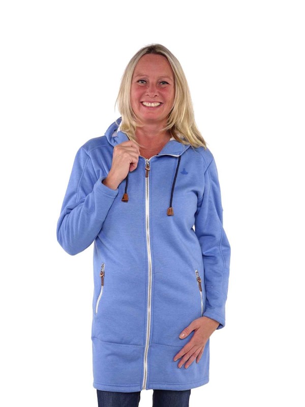 Lang fleece vest store dames
