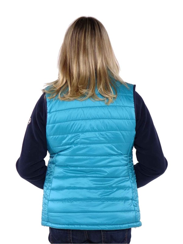 Bjornson Bodywarmer Dames Blauw Aqua - Brendy