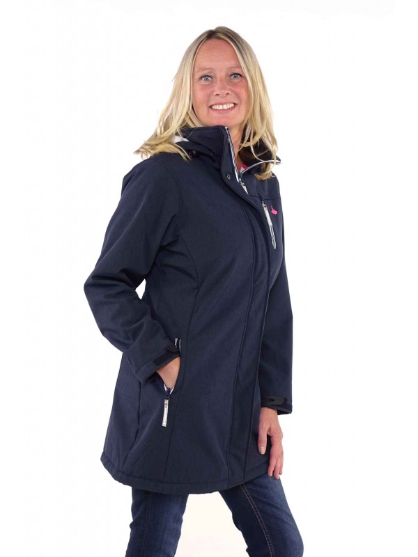 Spanje Proportioneel vermijden Softshell jas parka dames donkerblauw kopen? - Bjornson.nl - €79,95