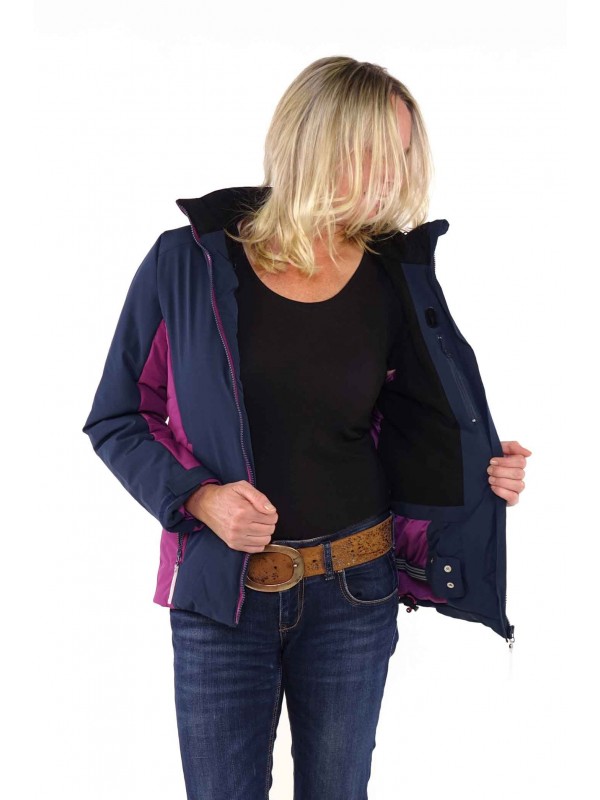 Bjørnson Winterjas Dames Donkerblauw - Edil