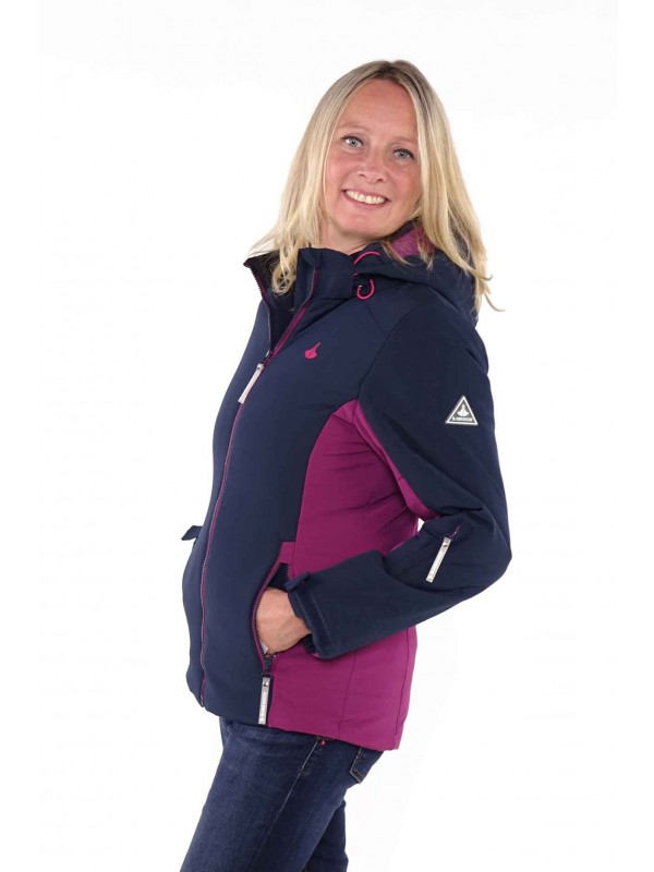 Bjørnson Winterjas Dames Donkerblauw - Edil