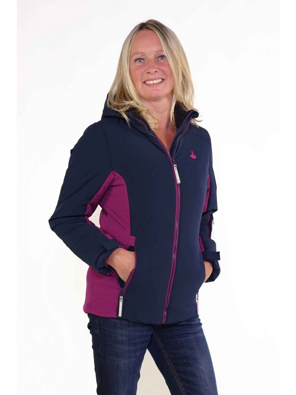 Bjørnson Winterjas Dames Donkerblauw - Edil