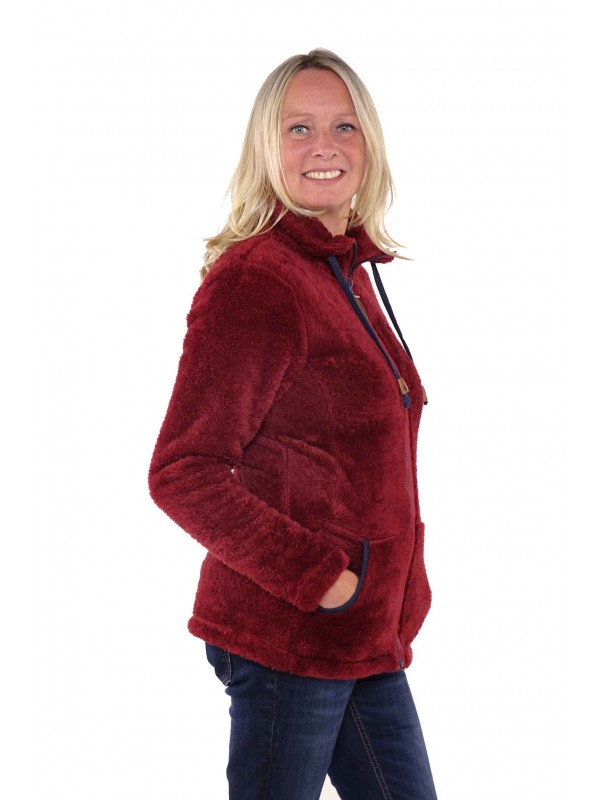Bjørnson Fleece Vest Super Soft Dames Phlox - Elin