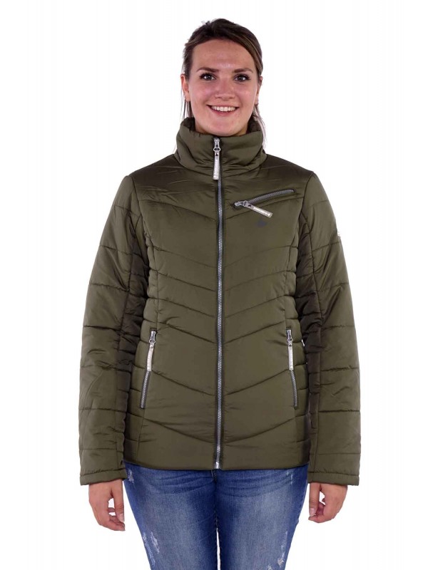 Bjørnson Winterjas Dames Olijfgroen- Gunda