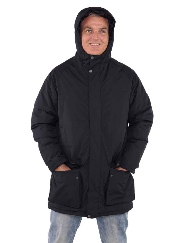 Communistisch Verstikken Schaken Lange winterjas parka heren zwart kopen? - Bjornson.nl - €99,95