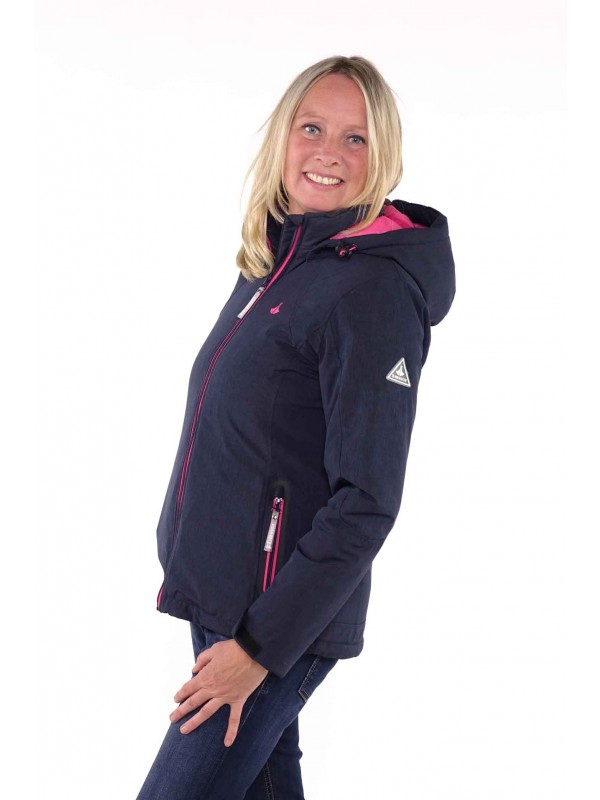Bjørnson Winterjas Dames Donkerblauw - Olaug