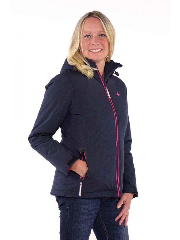 Bjørnson Winterjas Dames Donkerblauw - Olaug