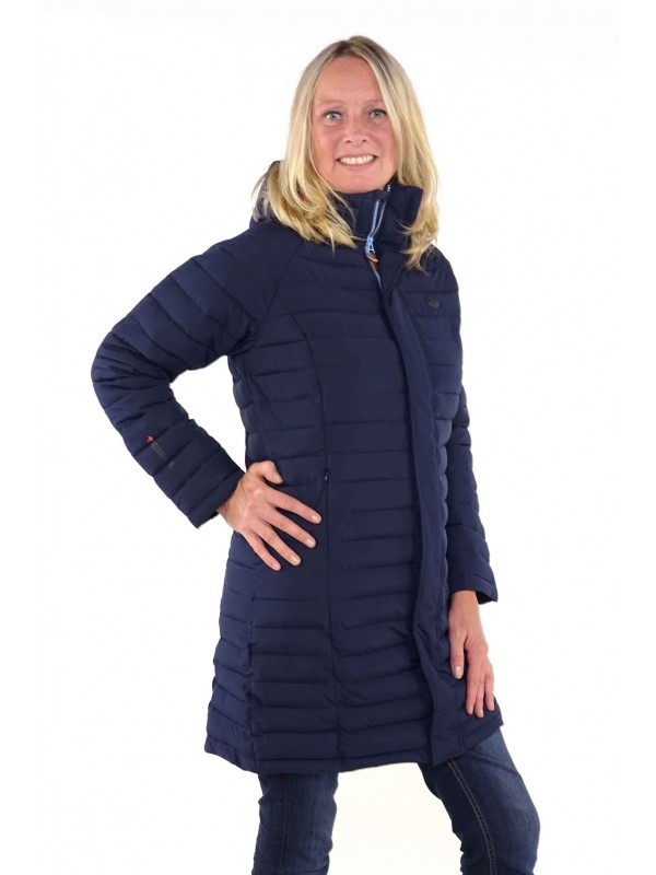 mooi Actief Harden Winterjas dames parka donkerblauw kopen? - Bjornson.nl - €69,95