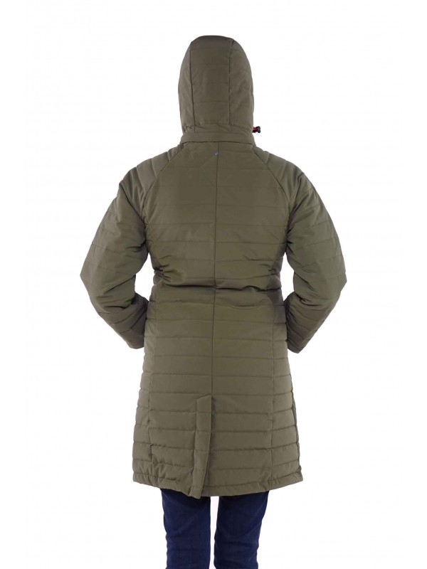 Bjornson Winterjas Parka Dames Olijfgroen - Ragne