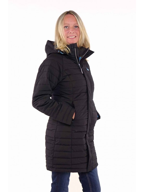 Winterjas dames parka zwart kopen? Bjornson.nl - €59,95