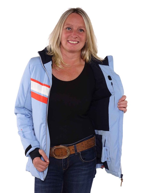 Bjornson Winterjas Dames Lichtblauw - Vanja