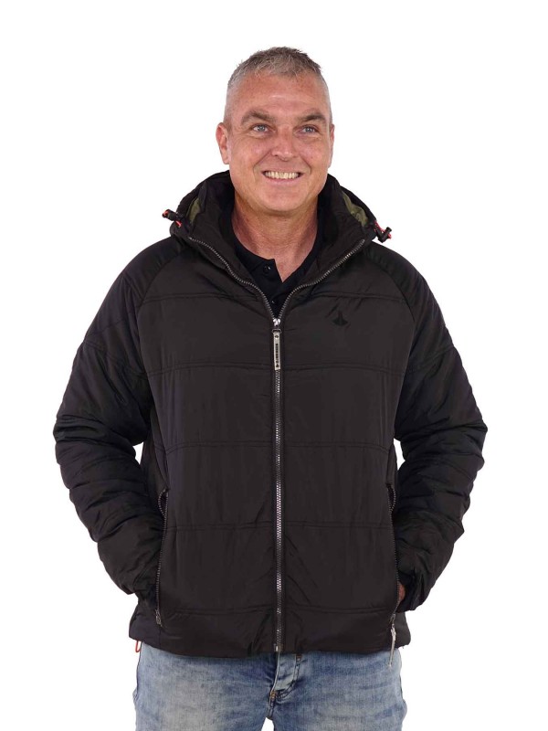 gemak gemiddelde kloon Zwarte heren winterjas kopen? Bjornson.nl - €79,95