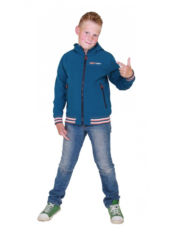 beschermen Me zak Winter softshell jas jongens blauw kopen? - Bjornson.nl - €14,95