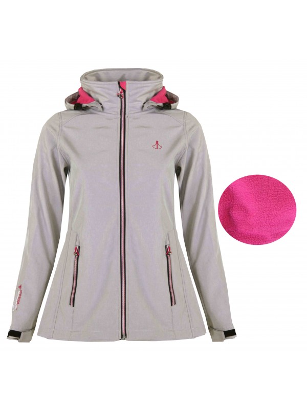 Softshell Jas - Dames - Grijs - Bjornson - Alina