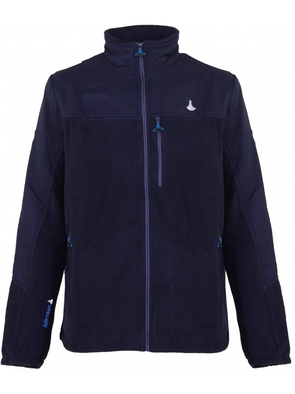 Fleece vest heren blauw top