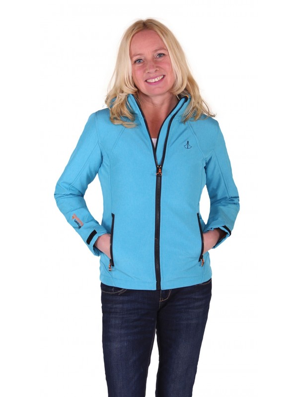 Softshell jas dames blauw kopen? Bjornson.nl - €39,95