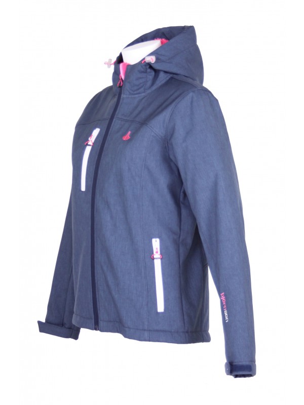 Softshell Jas Winter - Dames - Donkerblauw - Bjornson - Dagny