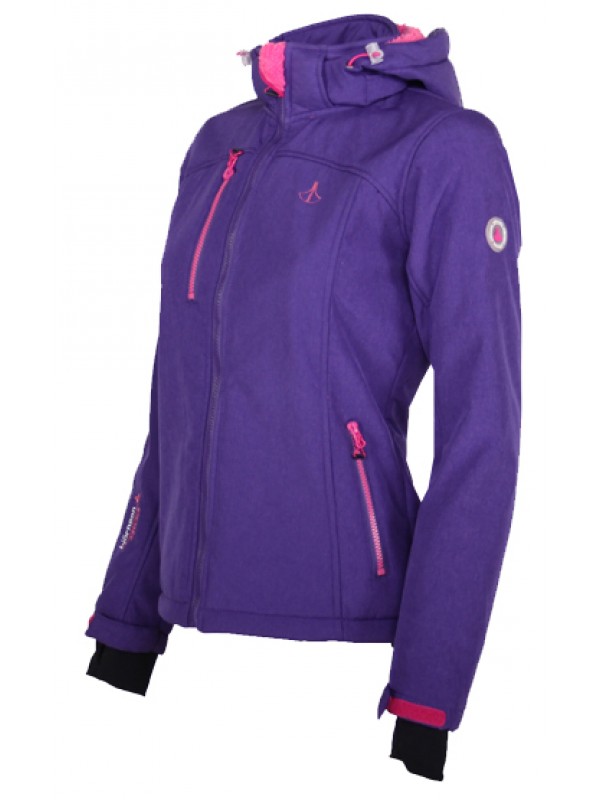 Augment Vernauwd onvergeeflijk Softshell jas winter dames paars kopen? - Bjornson.nl - €49,95