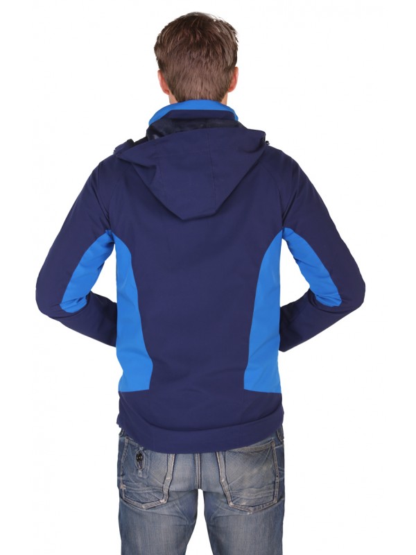 Bjornson Softshell Jas Heren Blauw - Elton