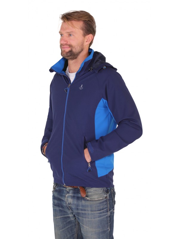 Dan onbetaald Fitness Softshell jas heren blauw kopen? - Bjornson.nl - €49,95