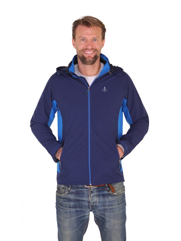 Bjornson Softshell Jas Heren Blauw - Elton