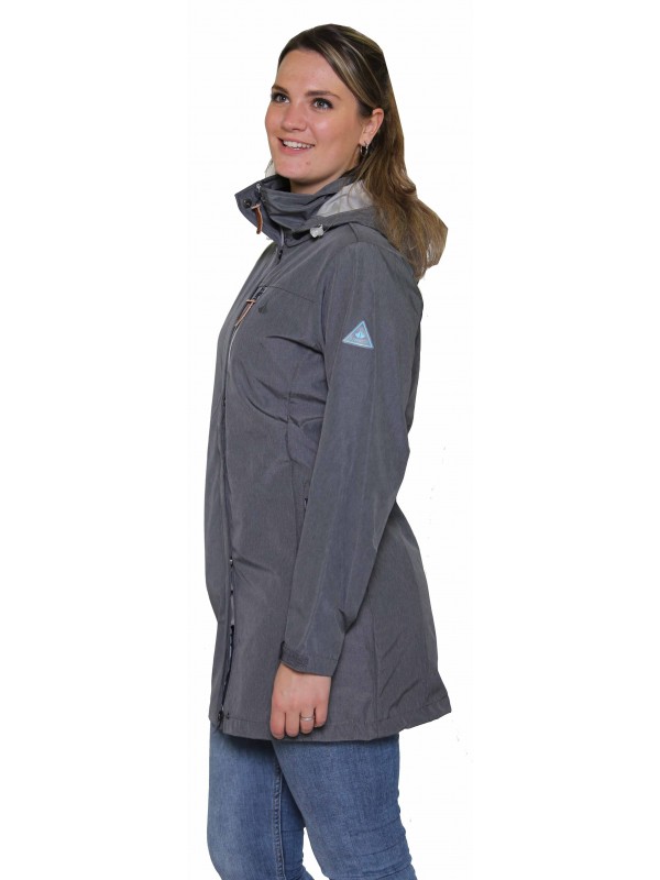 Softshell jas dames antraciet grijs kopen? - €69,95