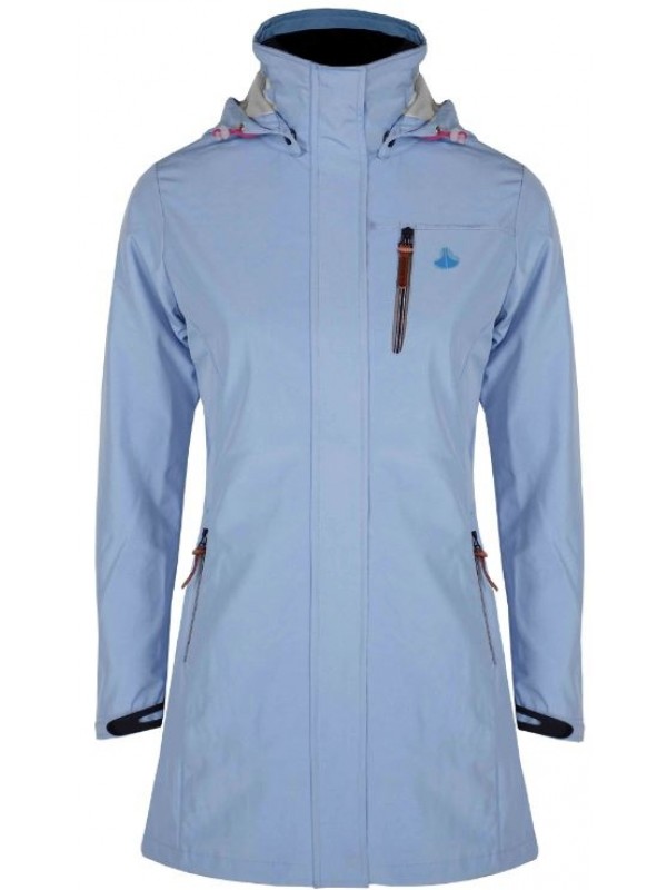 parka dames lichtblauw kopen? Bjornson.nl - €69,95