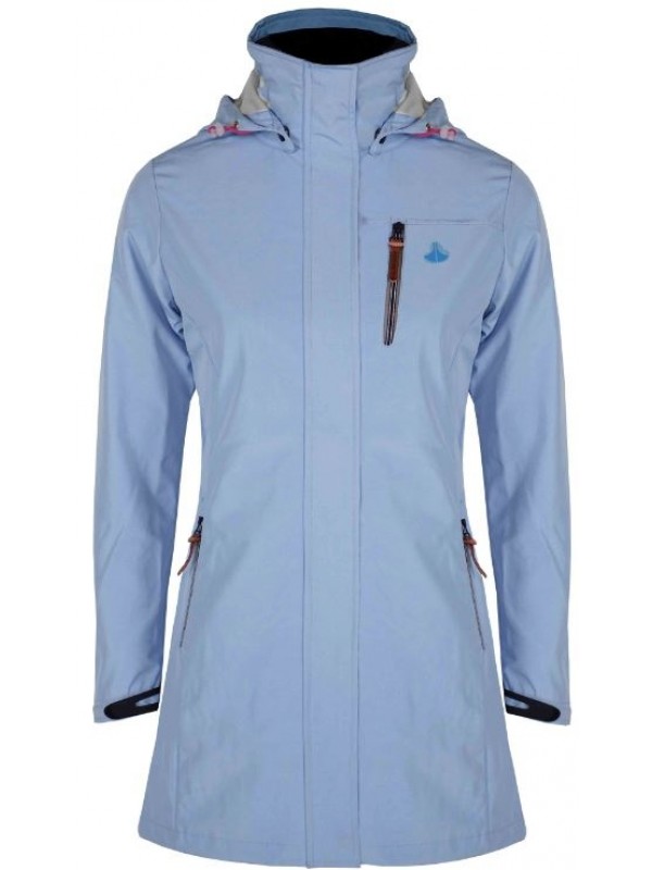 Softshell jas parka dames antraciet grijs kopen Bjornson 69 95