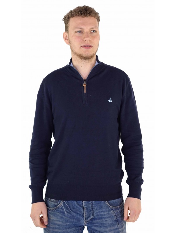 Donkerblauwe pullover heren sale