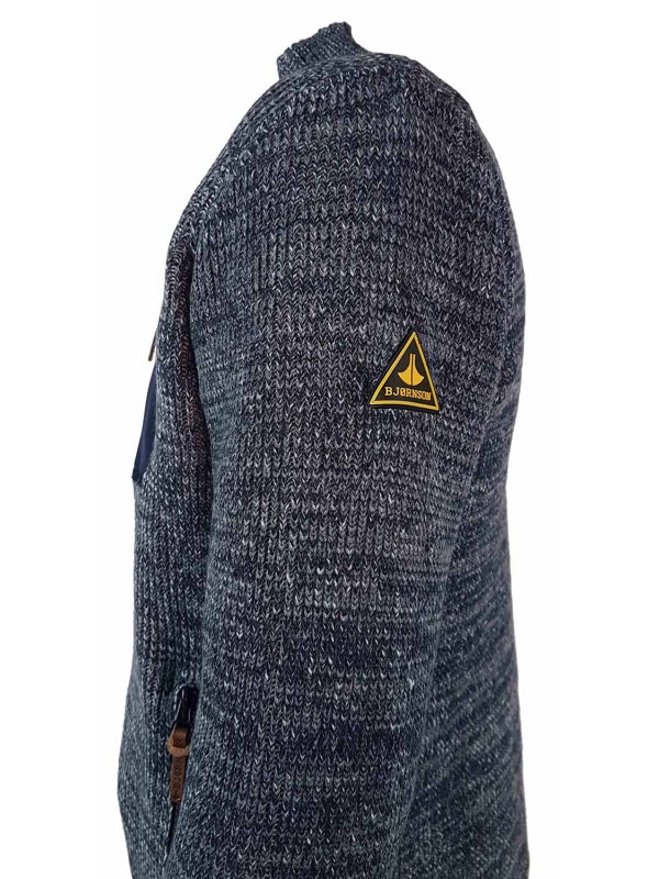 Bjørnson Vest WInddicht Heren Donkerblauw - Even