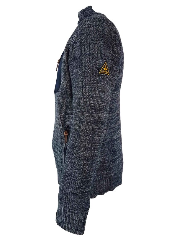 Bjørnson Vest WInddicht Heren Donkerblauw - Even