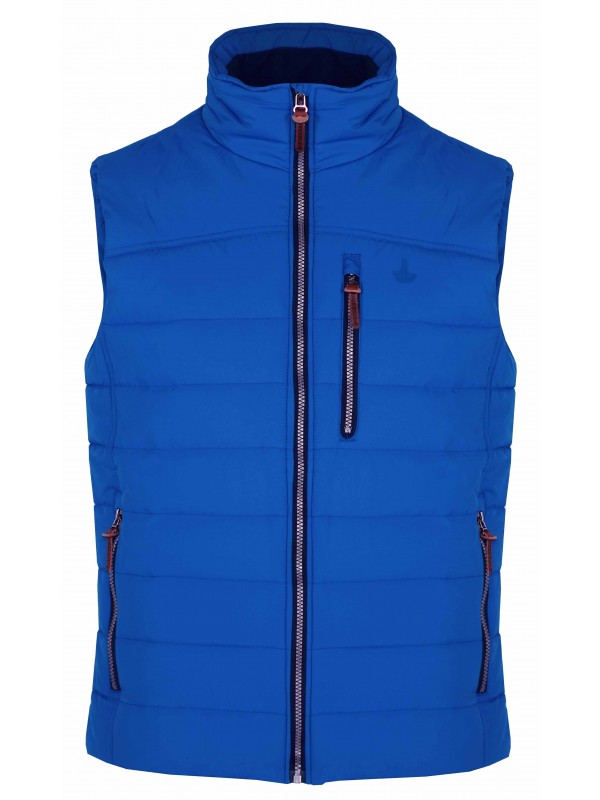 BODYWARMER HEREN Blauw royaal - Hakon