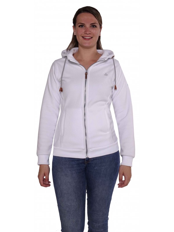 amusement dagboek Begrijpen Fleece vest capuchon dames wit kopen? - €29,95