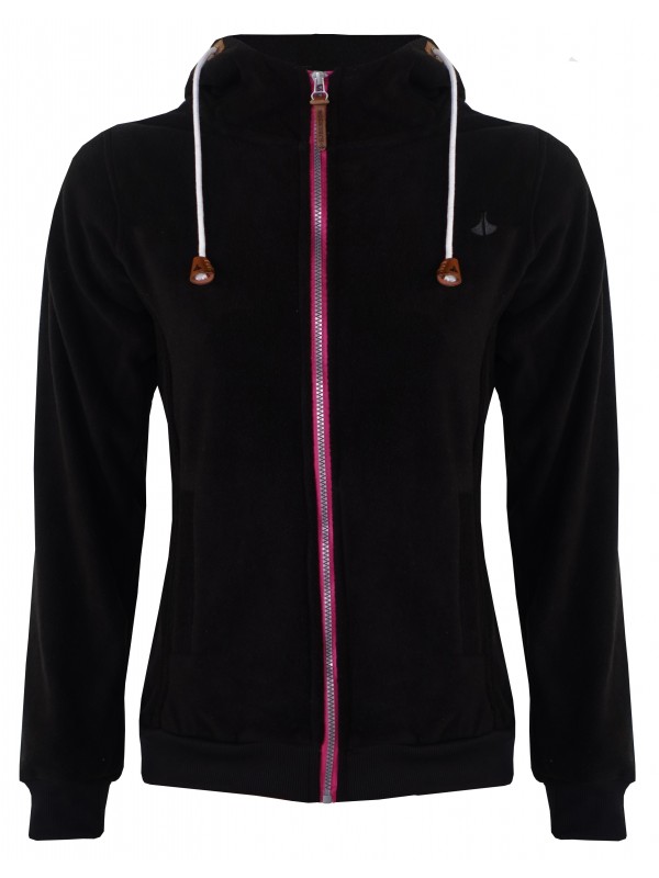 Fleece vest dames met capuchon deals