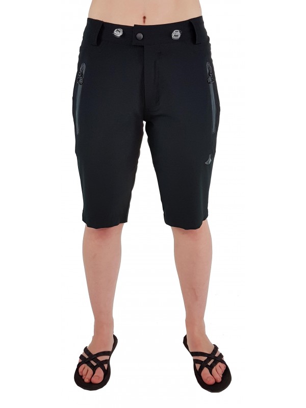 Super KORTE OUTDOOR BROEK DAMES zwart kopen? - €29,95 LH-26